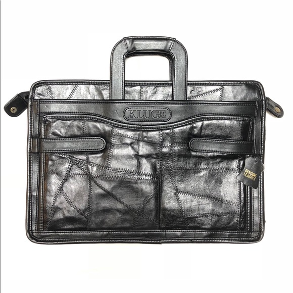 kluge leather messenger bag